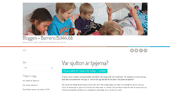 Desktop Screenshot of bloggen.barnensbokklubb.se