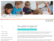 Tablet Screenshot of bloggen.barnensbokklubb.se