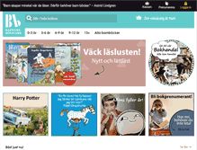 Tablet Screenshot of barnensbokklubb.se